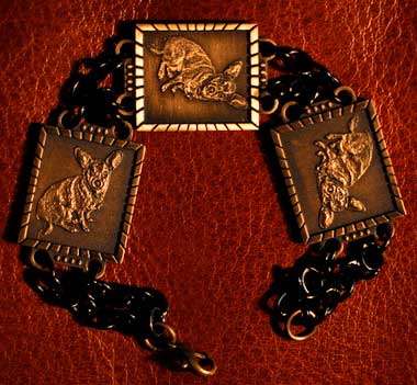 3 Pendant Bracelet